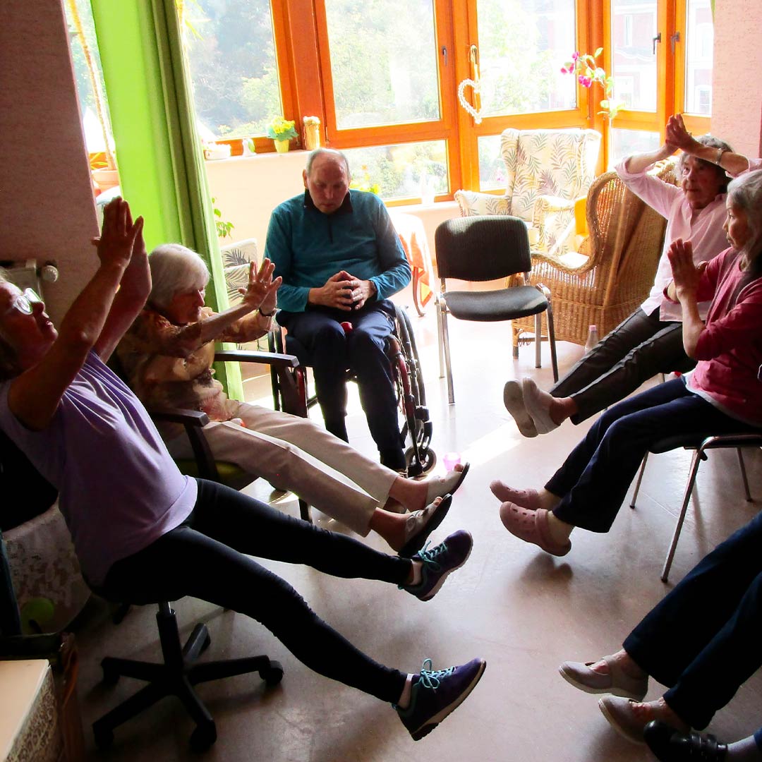 Portrait eines Bewohners